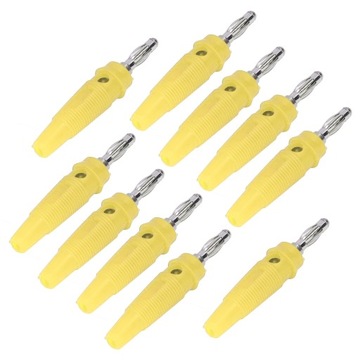 10 sztuk/zestaw 4mm wtyczka bananowa złącze