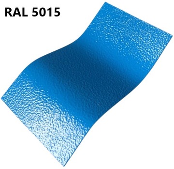 Farba Proszkowa Poliestrowa RAL 5015 Gr. Struktura