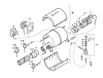 Zbiornik naprawczy Truma TT2 Obudowa Termy Bojlera