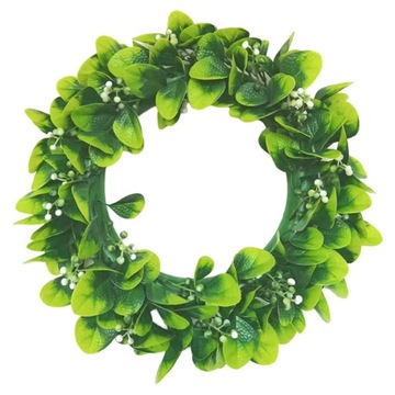 45cm przednie drzwi wieniec Garland zieleni tło