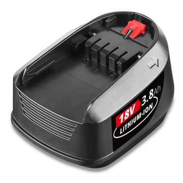ЗАПАСНАЯ ЛИТИЙ-ИОННАЯ АККУМУЛЯТОРНАЯ БАТАРЕЯ 18 В 3,8 Ач BOSCH ДЛЯ ДОМ И САД PBA PSB PSR