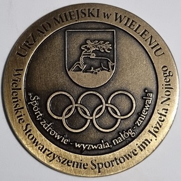 MEDAL WIELEŃSKIE STOWARZYSZENIE SPORTOWE IM. JÓZEFA NOJIEGO - UM W WIELENIU
