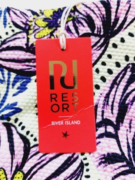 RIVER ISLAND Majtki kąpielowe figi dół bikini 40 L