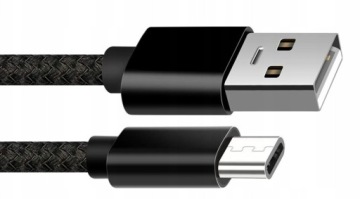 USB-кабель для быстрой зарядки типа C, нейлон, 2 метра