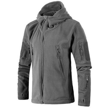 XXL CIEPŁY POLAR ARMY TAKTYCZNY WOJSKOWY BLUZA