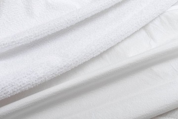 Ochraniacz na Materac 180x200 Podklad Wodoodporny Nakładka MEGAN Biały