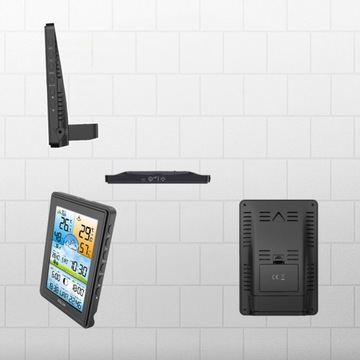 БЕСПРОВОДНАЯ ПОГОДНАЯ СТАНЦИЯ ГИГРОМЕТР НАРУЖНЫЙ ТЕРМОМЕТР ДАТЧИК ПОГОДЫ