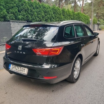 Seat Leon III SC Facelifting 1.2 TSI 110KM 2017 Seat Leon Seat Leon III 1.2 CarPlay Navi Radar Jeden Wlasciciel Serwis ASO, zdjęcie 8