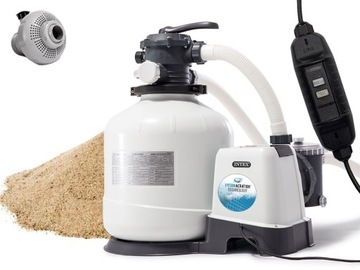 Pompa Piaskowa Filtr Basenu Intex 12000 l/h + PIASEK