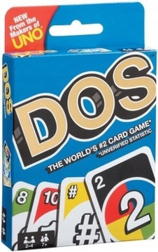 UNO DOS - GRA KARCIANA UNO DWA IMPREZOWA MATTEL