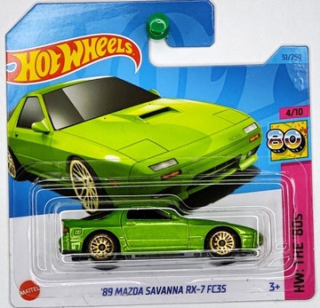 Hot Wheels ’89 Mazda Savanna Rx-7 Fc3s 2023