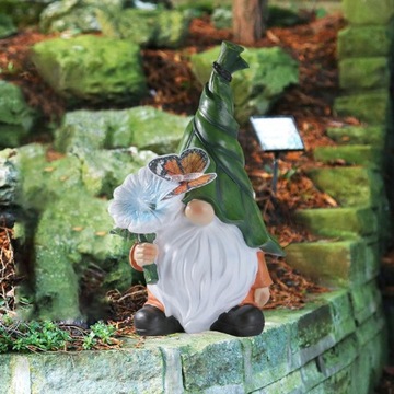 Декор статуи солнечного гнома, фигурка, безликая кукла