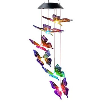 KOLOROWA LAMPA SOLARNA OGRODOWA KOLIBER SOLAR LAMPKI