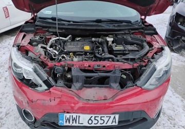 Nissan Qashqai II Crossover 1.6 dCi 130KM 2016 Nissan Qashqai 2016r, SALON POLSKA, 1.6 DCI. Uszkodzony przod i lekko tyl., zdjęcie 4