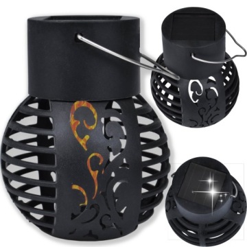 LAMPA OGRODOWA SOLARNA LAMPION WISZĄCA KULA LAMPKA