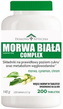 Morwa Biała Complex 200kaps Cukier Metabolizm