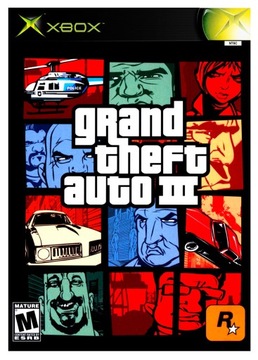 Экшен GTA GRAND THEFT AUTO III бандитские миссии XBOX CLASSIC