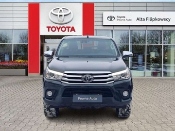 Toyota Hilux VIII Podwójna kabina 2.4 D-4D 150KM 2019 Toyota Hilux Toyota Hilux 2.4 D-4D Double Cab SR5 4x4, gwarancja, salon PL,, zdjęcie 7