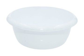 MISKA PLASTIKOWA OKRĄGŁA DO MIKROFALI 1,1 LITRA 20CM MKM2 BIAŁA