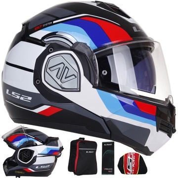 SZCZĘKOWY KASK MOTOCYKLOWY LS2 FF906 ADVANT SPORT ECE22.06 P/J PINLOCK