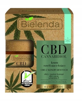 BIELENDA KREM z CBD NAWILŻAJĄCY Z KONOPI c. SUCHA