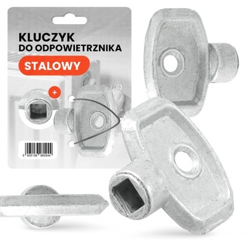 Kluczyk Odpowietrzający CO kaloryfer grzejnik stal