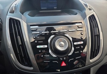 Ford C-MAX II Minivan 1.0 EcoBoost 125KM 2014 Ford C-MAX 1.0B-Nowy Silnik 125KM Grz.SzybaFotele KameraParkasist Faktura, zdjęcie 28