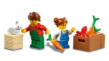 LEGO City 60287 Сумка с ковшом для трактора и кубиками для фермы 5+