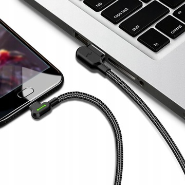 USB-кабель USB тип C, 0,5 м, угловой, 90°