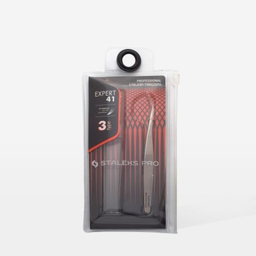 STALEKS Пинцет для наращивания ресниц ТЭ-41/3