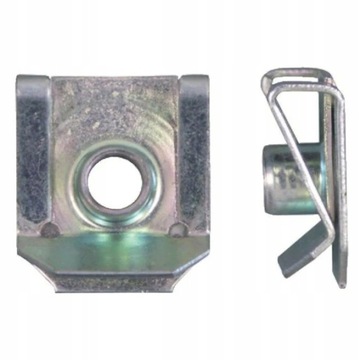 ЛИСТ ЛИСТ ГАЙКА ТИП U зажим M4 M5 M6 НАБОР ИЗ 25 ШТ.