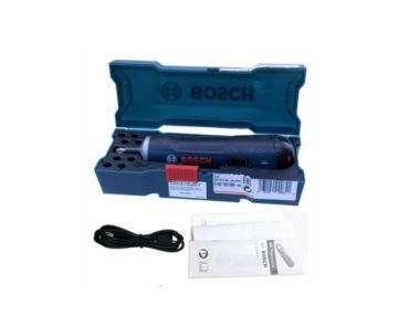 АККУМУЛЯТОРНАЯ ОТВЕРТКА 3,6В BOSCH GO 2.0 + БИТЫ 25 ШТ.
