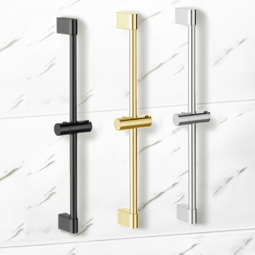 Держатель для трубки на душевой штанге, черная сталь