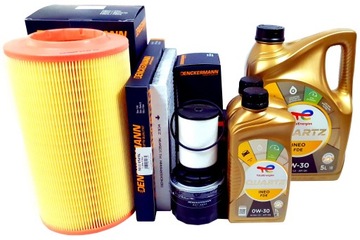 4 FILTRY + 7L OLEJE TOTAL 0W30 FIAT DUCATO III 2.3D MULTIFUNKCE EURO 6