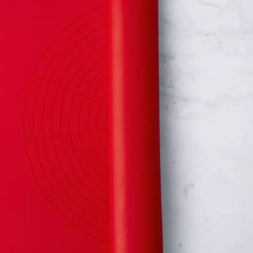 Силиконовая доска, 47 см, коврик для выпечки, красный силиконовый коврик.