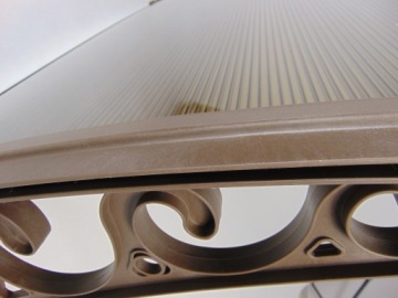 КРЫША НАД ДВЕРЬЮ КРЫША 200х100 ПОЛИКАРБОНАТ