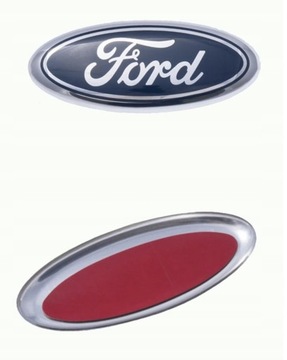 ZNAK FOR LOGO FORD 145MMX58MM FOCUS B-MAX C-MAX PŘEDNÍ/ZADNÍ ZADNÍ