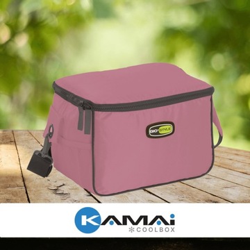СУМКА ДЛЯ ОБЕДА Kamai Gio Style, ПАСТЕЛЬНО-РОЗОВАЯ, ОБЪЕМ 7 Л