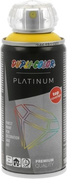 DUPLI-COLOR PLATINUM LAKIER SPRAY GRAFFITI RAL 1023 ŻÓŁTY PÓŁMAT 150ML