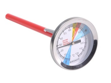 Термометр для ветчинницы 3 кг - циферблат, 0-120°C