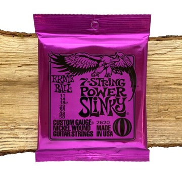 Ernie Ball 7-String Power Slinky 11 - 58