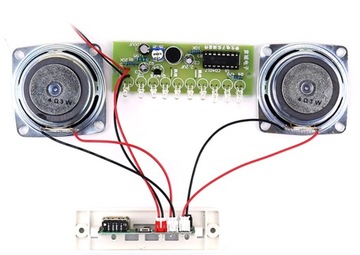 Bluetooth-динамик STEREO 2x3 Вт в корпусе DIY KIT