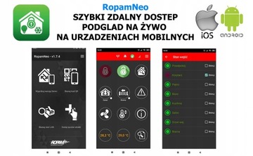 NeoGSM-IP-64-SET КОМПЛЕКТ СИСТЕМЫ СИГНАЛИЗАЦИИ КОРПУС ПАНЕЛИ УПРАВЛЕНИЯ БЛОК ПИТАНИЯ ROPAM