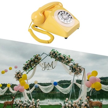 telefony stacjonarne Biurko Telefon Materiały ślub