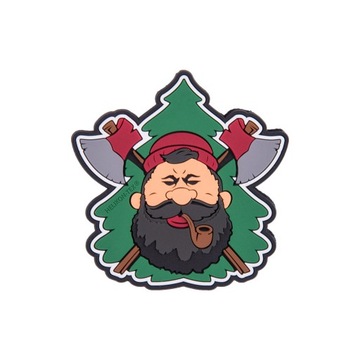 EMBLEMAT NASZYWKA RZEP HELIKON BEARDMAN BUSHCRAFT