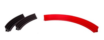 Визитница, длина 32 см, состоит из 2 частей.