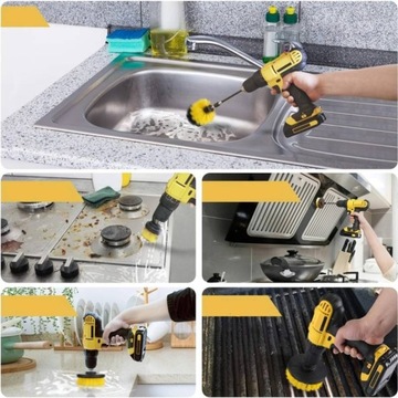 Щетки для сверл Набор из 3 щеток для чистки подушечек отверток