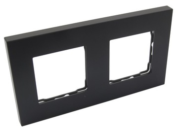 B-LINE DLX ЧЕРНАЯ ПЛАСТИКОВАЯ РАМКА ДВОЙНАЯ X2
