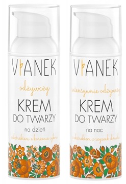 VIANEK 2x ODŻYWCZY KREM DO TWARZY DZIEŃ+NOC 2x50ml