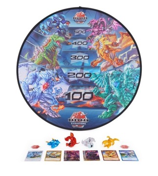 НАБОР ПЛАТИНОВЫХ ФИГУРОК BAKUGAN EVOLUTIONS + КОВРИК